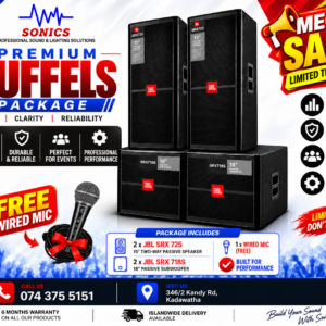 Premium JBL SRX Buffels Package